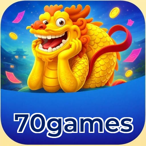 Catálogo de jogos 70games com fornecedores Pragmatic Play, Evolution, NetEnt